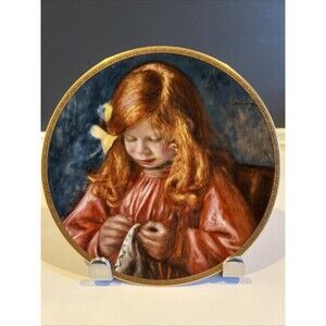 The Children of Renoir The Artist's Son Jean Collectors Plate Pickard China
